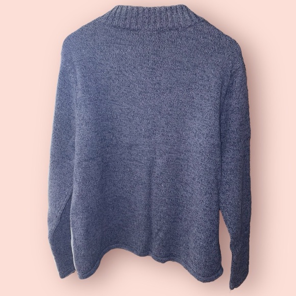 Classic Elements Christmas Plaid Blue Zip-Up Sweater - size 2XL - Picture 2 of 10